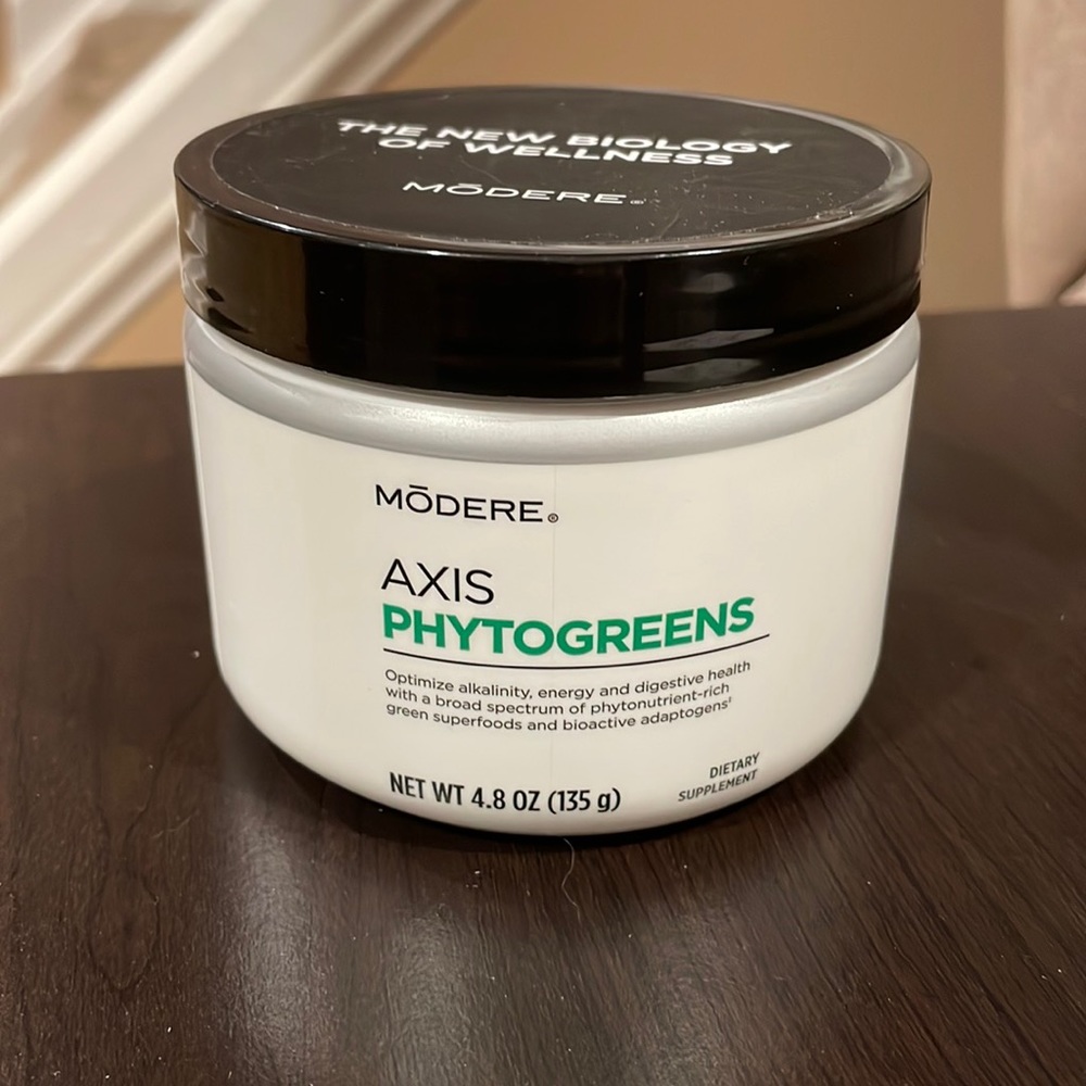 Modere - Axis Phytogreens help with digestive health.